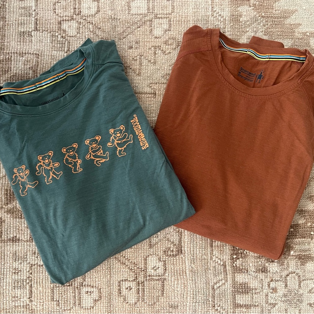 Men’s Smartwool long sleeve tees